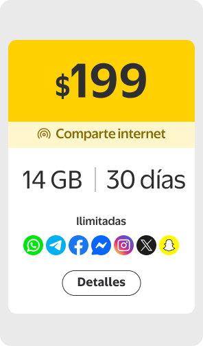 Recarga Bait Negocios 14 Gb escritorio
