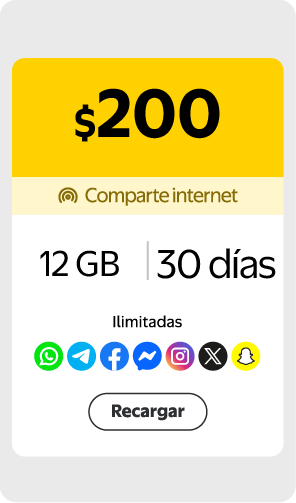 Recarga Mi Bait $200 escritorio