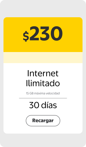 Recarga Mi Bait $230 escritorio