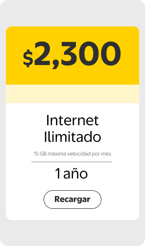 Recarga Paquete 12 meses escritorio