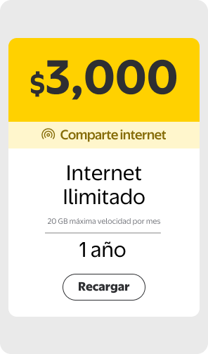 Recarga Paquete 12 meses escritorio