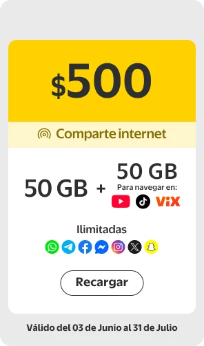 Recarga Mi Bait $500 escritorio